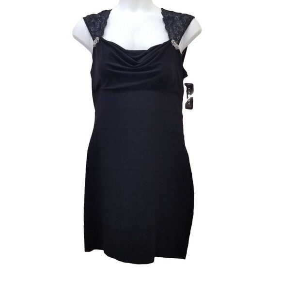 little black dress for cruise Victoria Rose Dress: Black Mini Dress for Cocktail Party